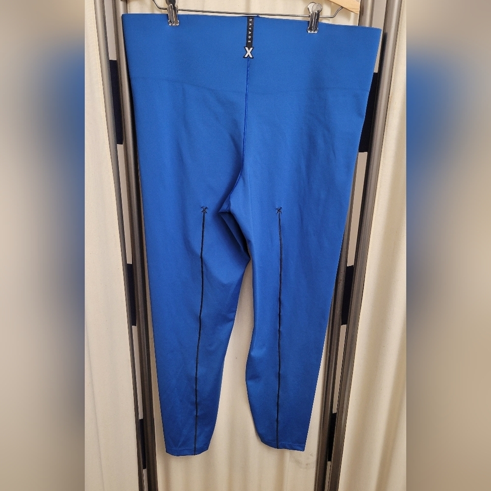 Savage X Fenty Women's Blue Leggings | Size 3X